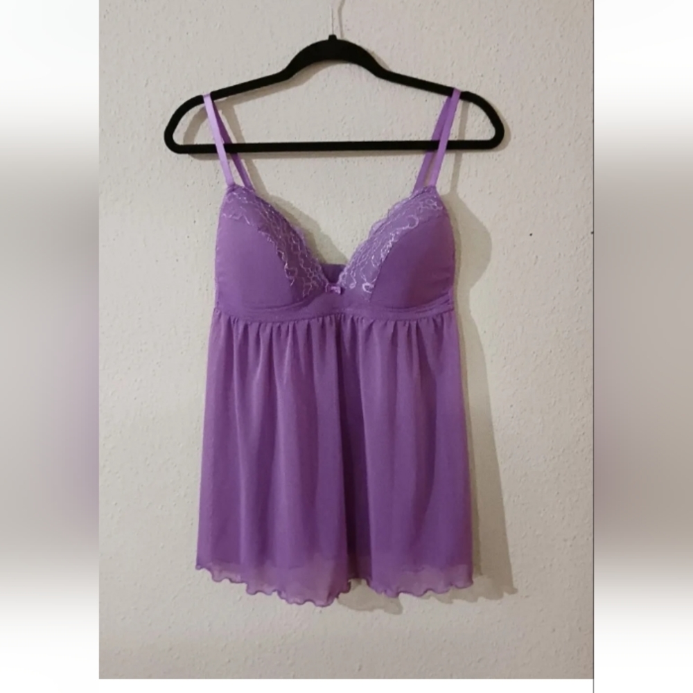 Sexy Purple Babydoll Womens Small